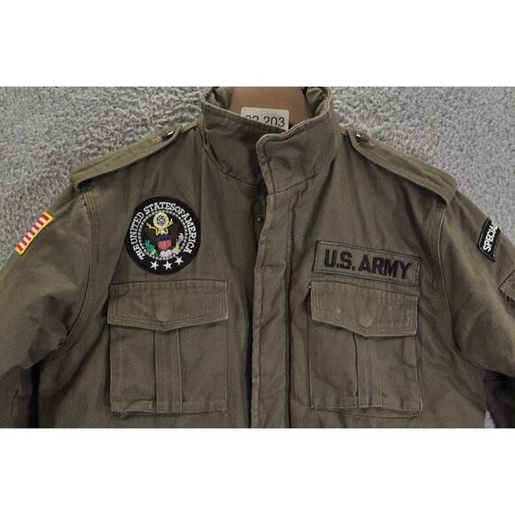 Up and Away Jacket Boy's S Green US Army Military Field Junior Special Forces - Picture 2 of 16